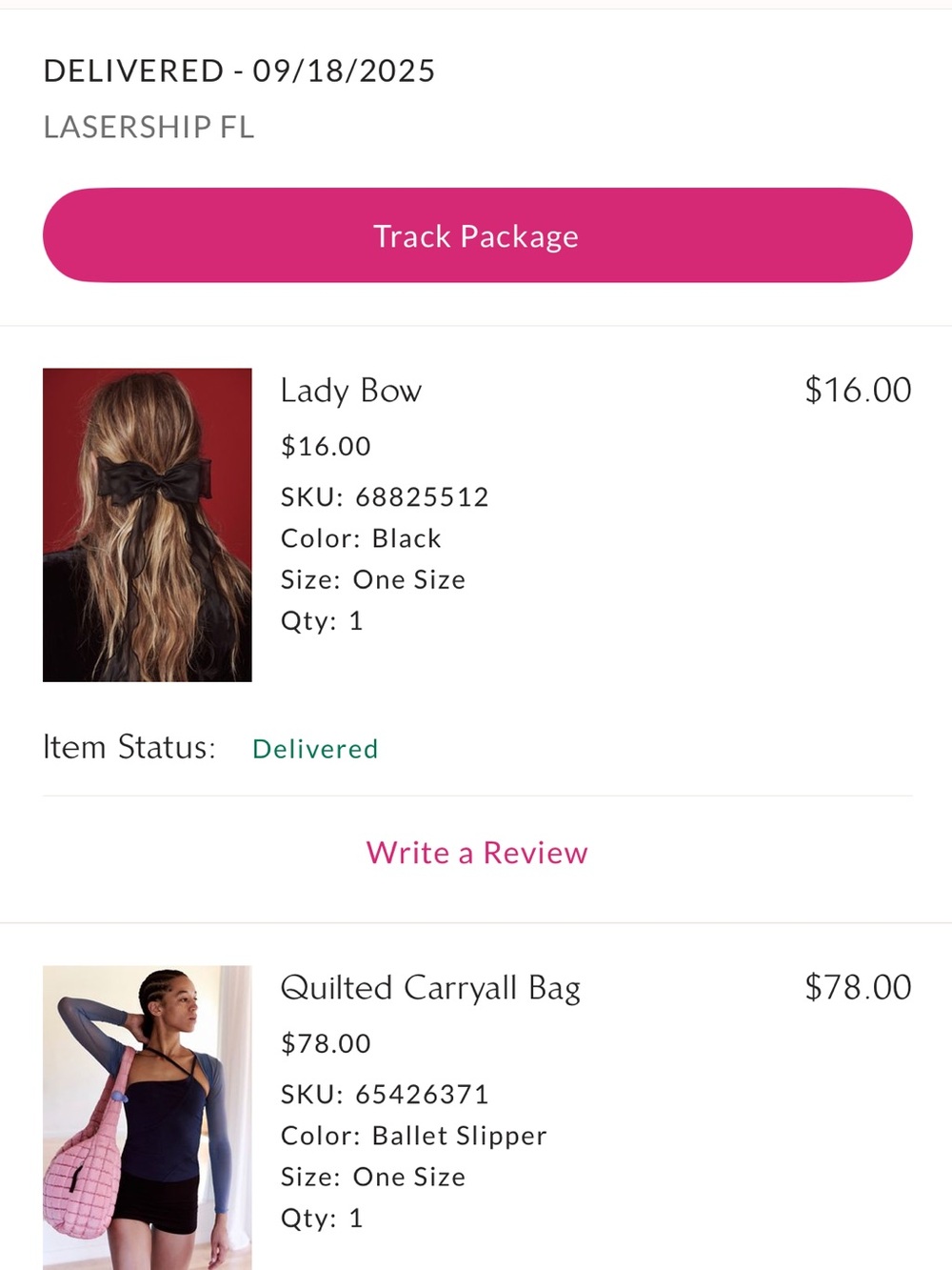 Free People Movement bag from this past season for a portion of the cost!